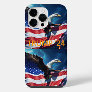 American Flag American Eagle TRUMP 2024 iPhone 14 Pro Max Case
