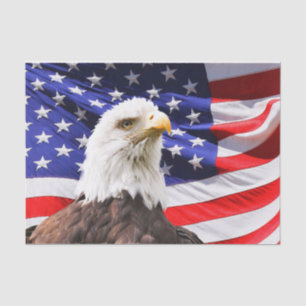 American Flag and Eagle Tissue Paper