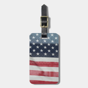 American Flag At The Sussex County Fair Luggage Tag