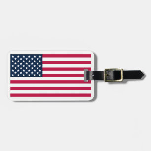 American-Flag Bag Tag