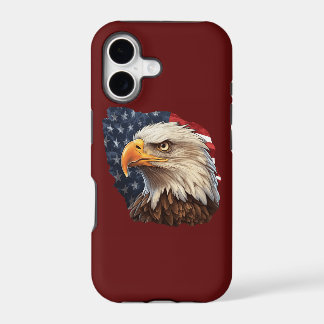 American Flag Bald Eagle