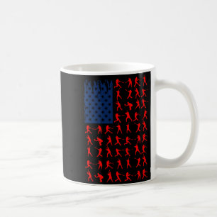 American Flag Baseball Team Gifts T Shirt Coffee Mug