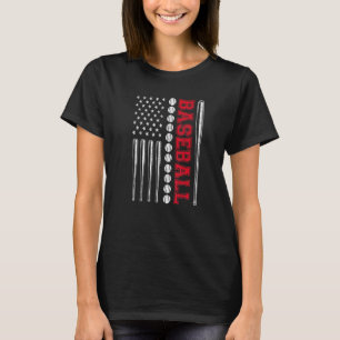 American Flag Baseball Team Men Boys Kids Girls Wo T-Shirt