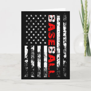 American Flag Baseball Team T Shirt_3 Card