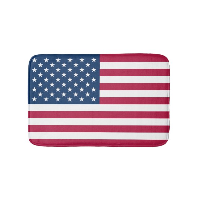 American flag bath mat (Front)