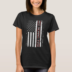 American Flag Best Nonno Ever Fathers Day Step Dad T-Shirt