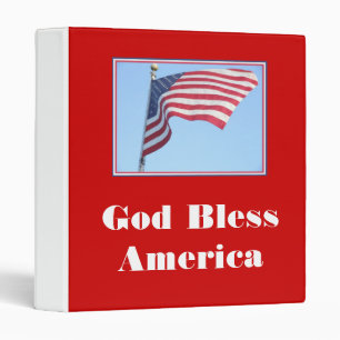 American Flag Binder