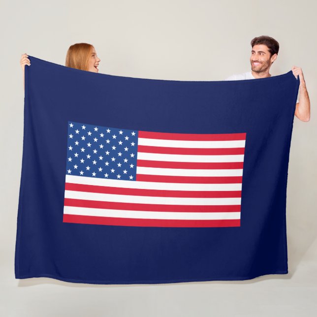American Flag Blanket  (In Situ)