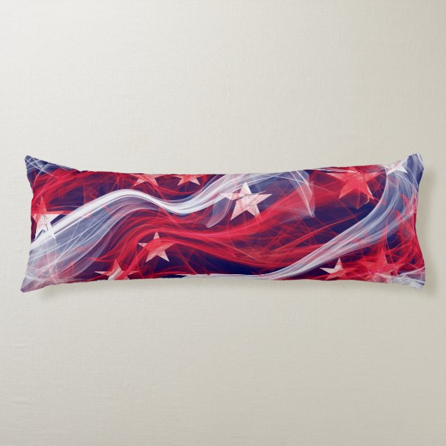 American flag Body Pillow (Front)