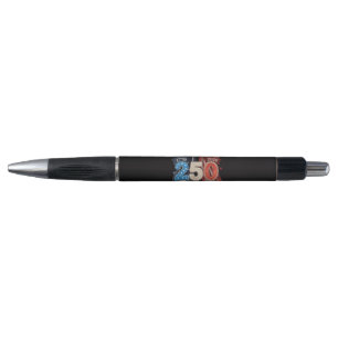 American Flag Bow 250th Anniversary Patriotic Pen