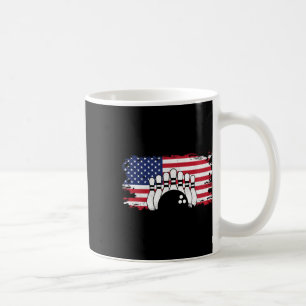 American Flag Bowling Apparel - Bowling 1  Coffee Mug