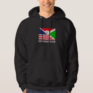 American Flag & Burundi Flag Best Big Brother Ever Hoodie