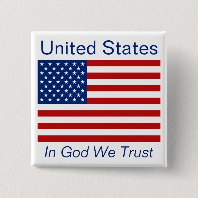 American Flag Button (Front)