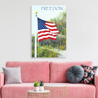 American Flag Canvas Print