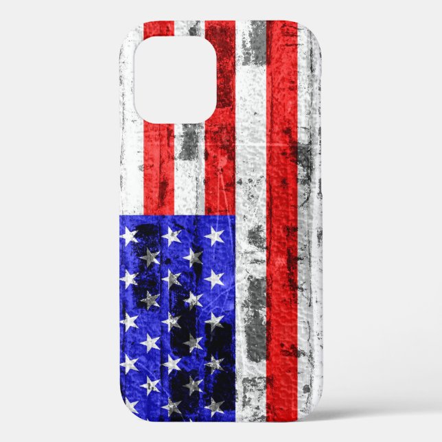 American Flag Case-Mate iPhone Case (Back)