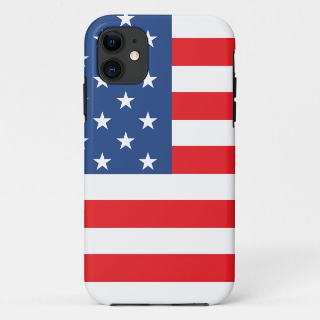 American Flag Case-Mate iPhone Case (Back)