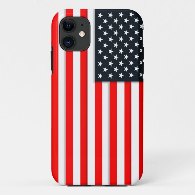 American flag Case-Mate iPhone case (Back)