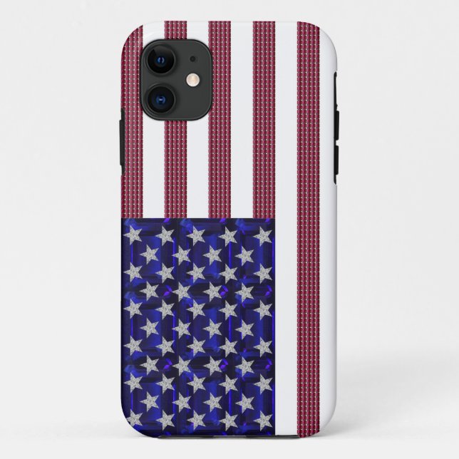 American Flag Case-Mate iPhone Case (Back)