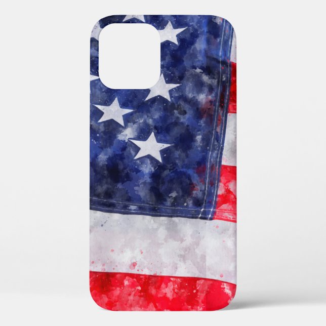 American flag Case-Mate iPhone case (Back)