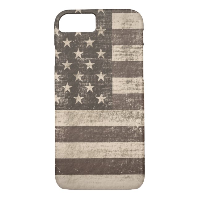 American Flag Case-Mate iPhone Case (Back)