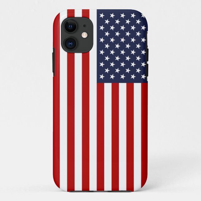 American Flag Case-Mate iPhone Case (Back)