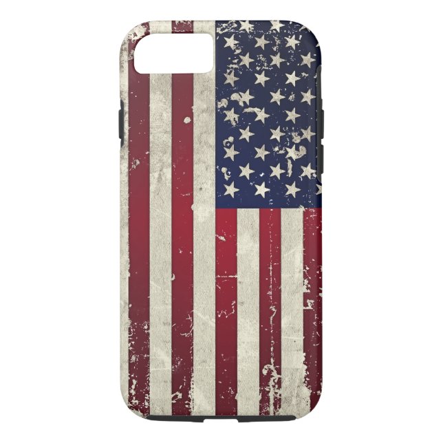 American Flag Case-Mate iPhone Case (Back)