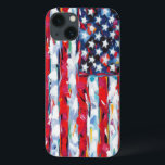 American Flag iPhone 13 Case<br><div class="desc">American Flag. Artist: Carolee Vitaletti. Image ID: 156057GG.</div>
