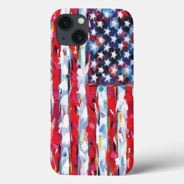 American Flag Case-Mate iPhone Case (Back)