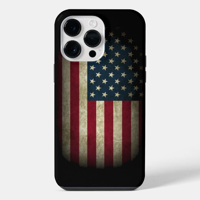 American Flag Case-Mate iPhone Case 14 (Back)