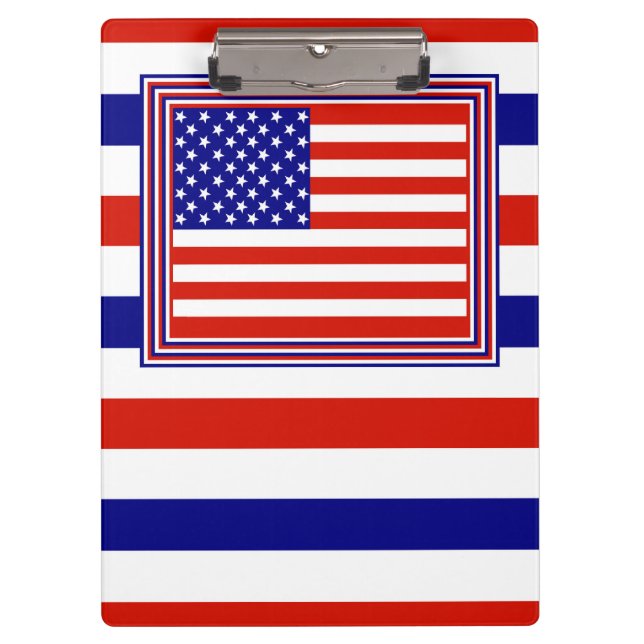 American Flag Clip Board (Front)
