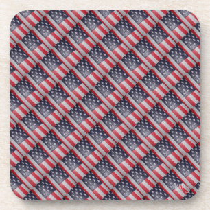 American Flag Coaster