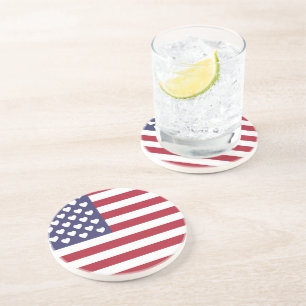American flag coaster