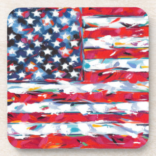 American Flag Coaster