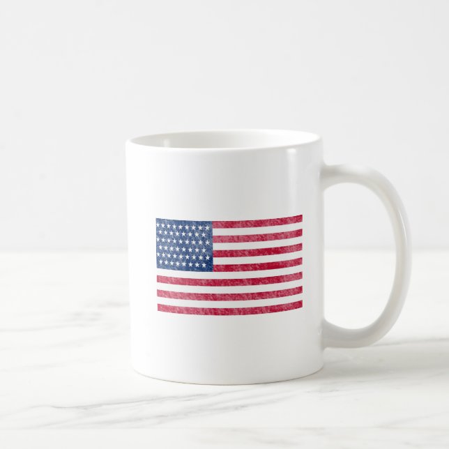 American flag coffee mug (Right)