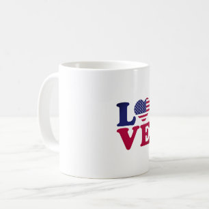 American Flag Coffee Mug
