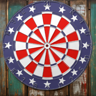 American Flag Colours Dartboard