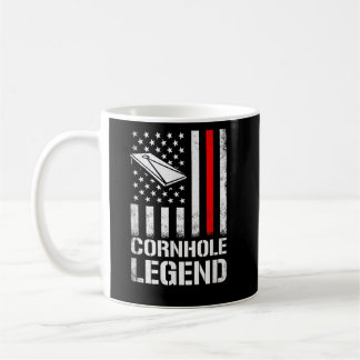 American Flag Cornhole cornhole Coffee Mug