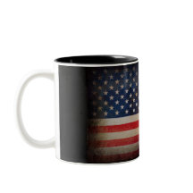 American Flag Custom Mug |Coffee, Milk or Tea