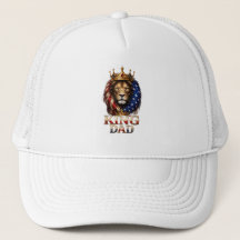 American Flag Dad Lion 