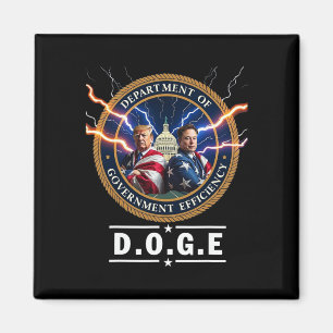 American Flag Daddy's Home Trump 2024 Patriotic Magnet