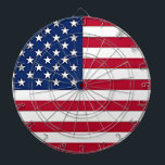 American flag dartboard<br><div class="desc">American flag</div>
