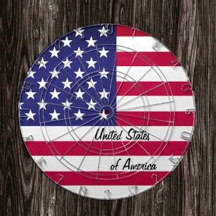 American Flag dartboard, United States of America  Dartboard