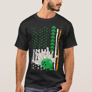 American Flag DayIrish American Bowling Flag for U T-Shirt