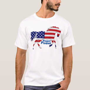 American Flag Design T-Shirt