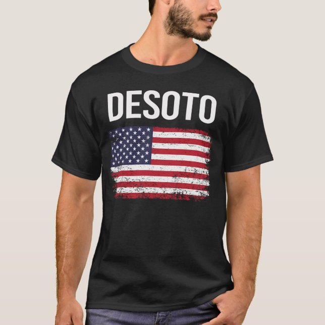 American Flag DeSoto T-Shirt (Front)
