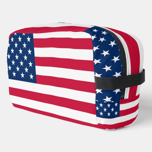 American Flag Dopp Kit (Left Corner)