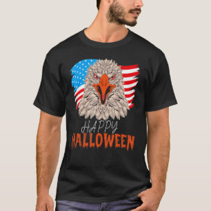 American Flag Eagle Halloween T-Shirt