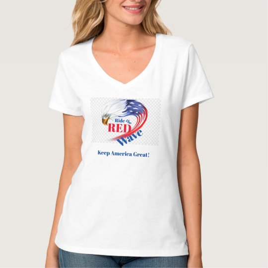 red wave shirt