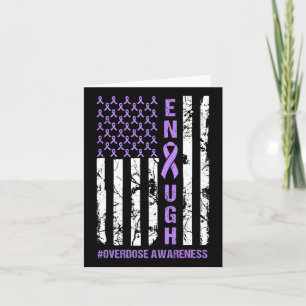 American Flag Enough Endoverdose International Awa Card