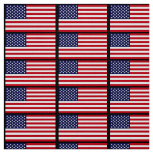 American Flag Fabric